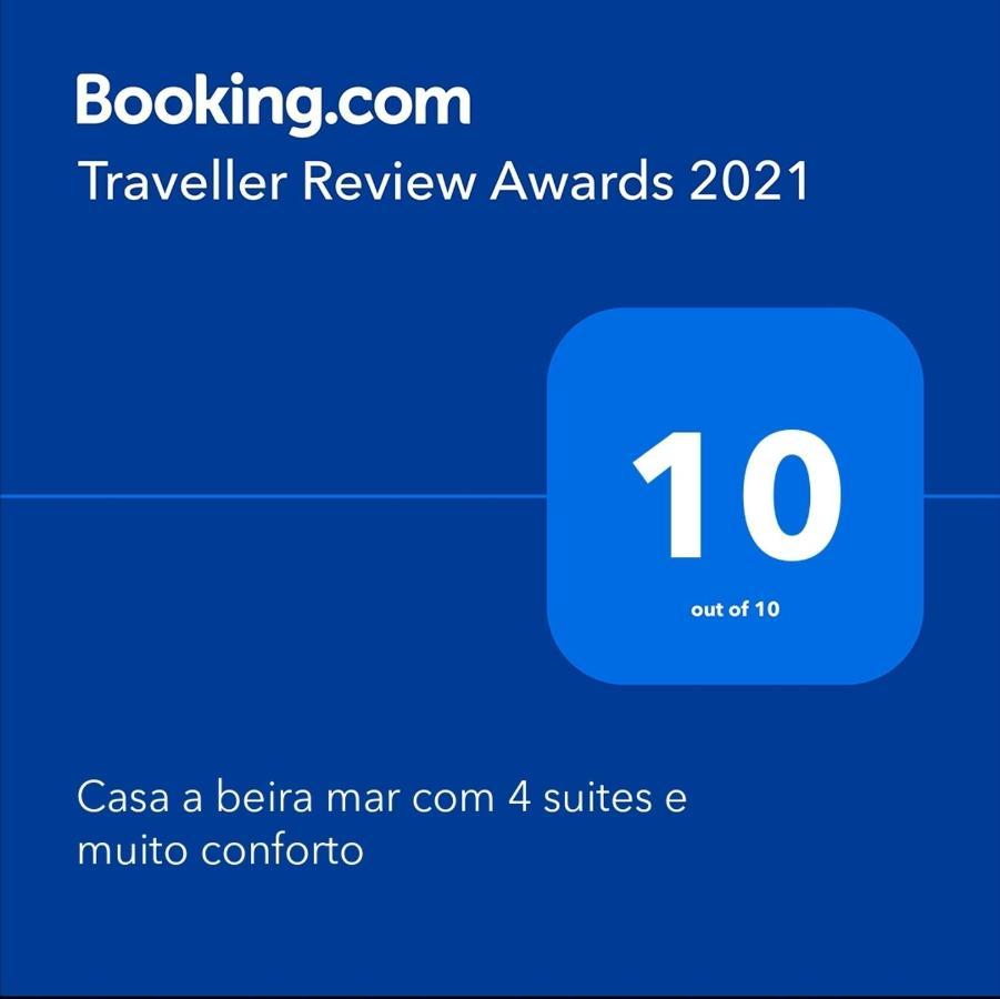 Casa A Beira Mar Com 4 Suites E Muito Conforto Pôrto das Galinhas Esterno foto